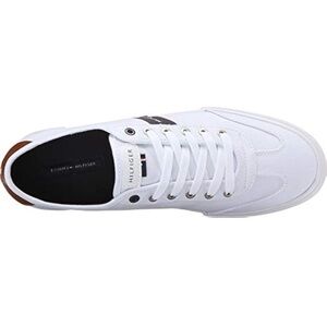 Tommy Hilfiger Men's White and Brown Sneakers 11.5 new in box